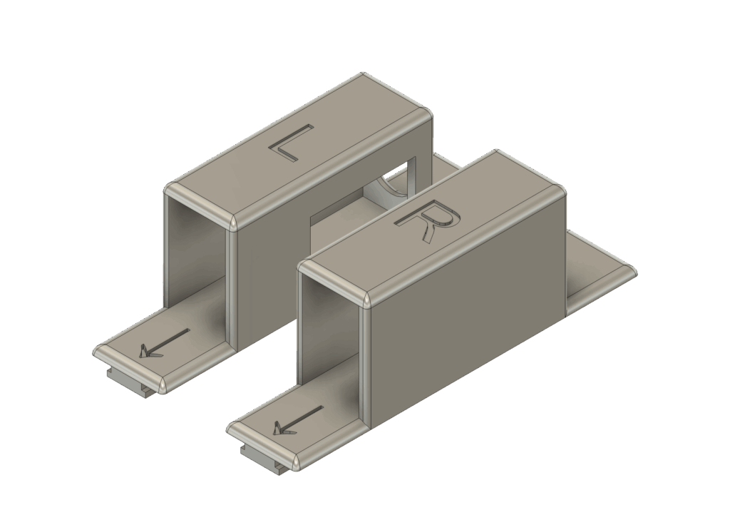音戦宅球FITアダプターの3D CAD画像